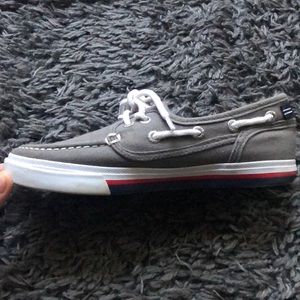 Boys nautical boat shoes